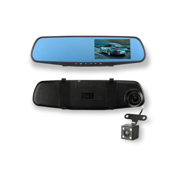 ESPELHO RETROVISOR DVR PLAYTEK