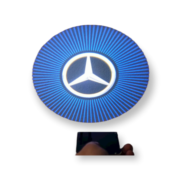 projetor logotipo mercedes