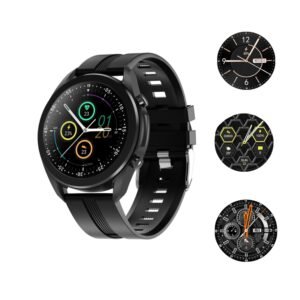 DW95 relógio inteligente da PlayTek com bracelete ajustável e ecrã táctil