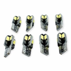 PACK DE 8 Lâmpadas LED T10 W5W com Canbus PLAYTEK