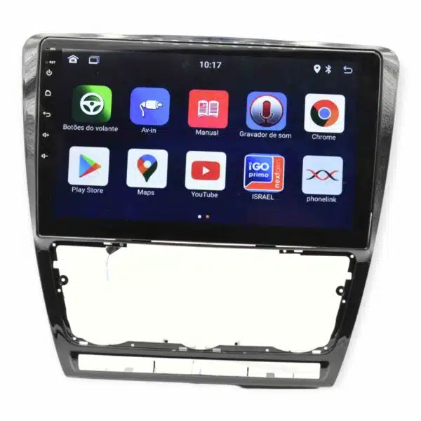 APLICAÇÕES DO Auto rádio 2 DIN Android SKODA Octavia 2 A5 PLAYTEK