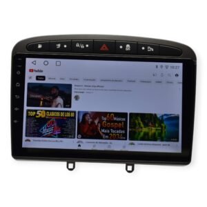 youtube rádio 2 din android peugeot 308 308sw 408