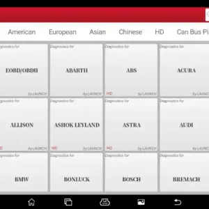 construção LAUNCH X431 PRO3S+ SMARTLINK HD