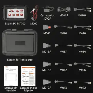 kit de cabos obd ancel mt700