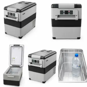 VEVOR 55L geleira portátil para alimentos e bebidas - Playtek