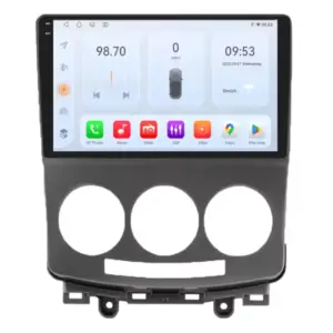 Sistema multimédia para Mazda 5 com GPS Europa, Play Store