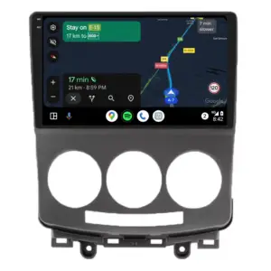 Auto-rádio Mazda 5 com Android Auto sem fios e comandos do volante mantidos
