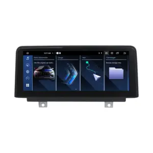 Autorrádio Android 14 para BMW Série 3 e Série 4 com ecrã 10,25 polegadas e CarPlay