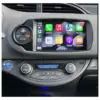 Android Toyota Yaris com Apple CarPlay e Android Auto sem fios