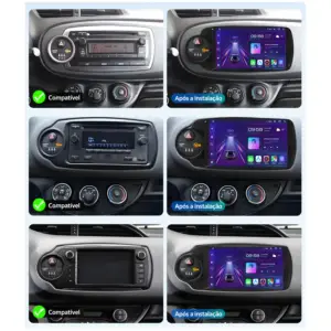 compatibilidade radio android Toyota Yaris