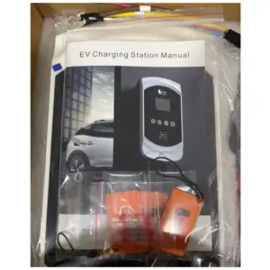 Wallbox 11kW com cabo Type 2 IEC 62196-2 de 5 metros para veículo elétrico