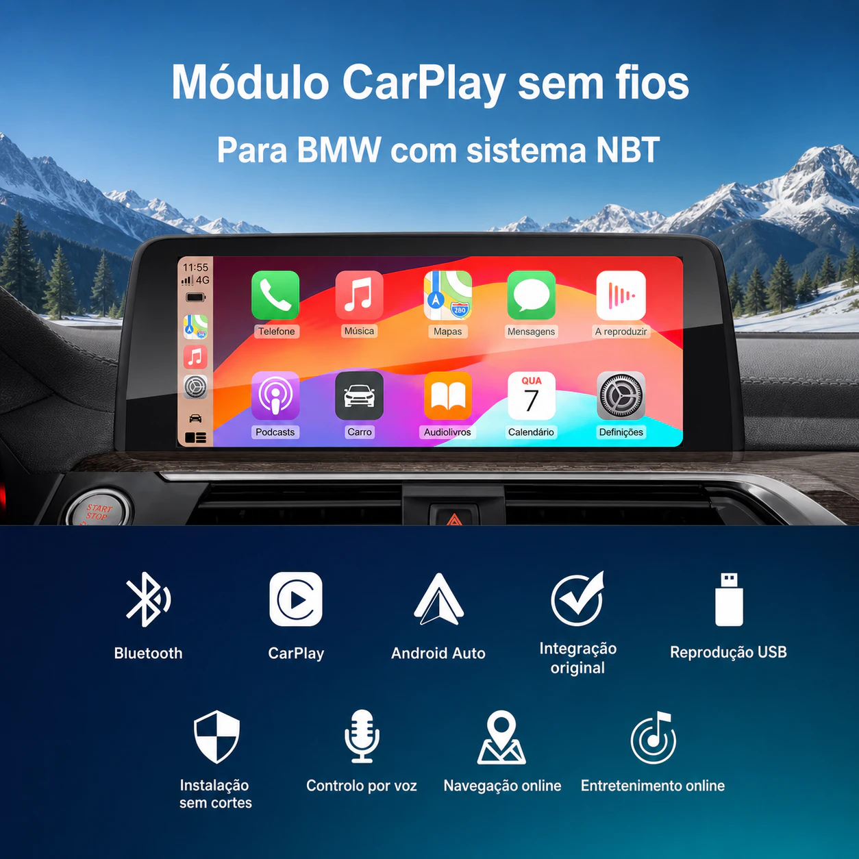 modulo-carplay-sem-fios-bmw-nbt