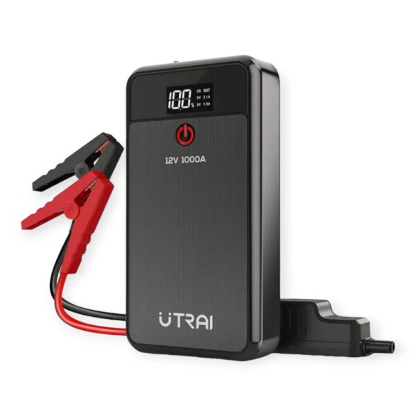 Arrancador Buster Jump Utrai para Carro de 1000A com Powerbank de 8000mAh
