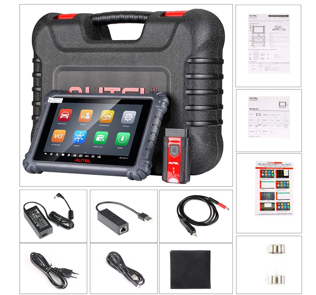 Máquina Diagnóstico Automóvel OBD Autel MaxiCOM MK906S Pro