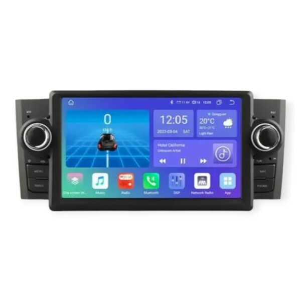 Auto Rádio Android GPS Fiat Grande Punto Linea 2007 2008 2009 2010 2011 2012