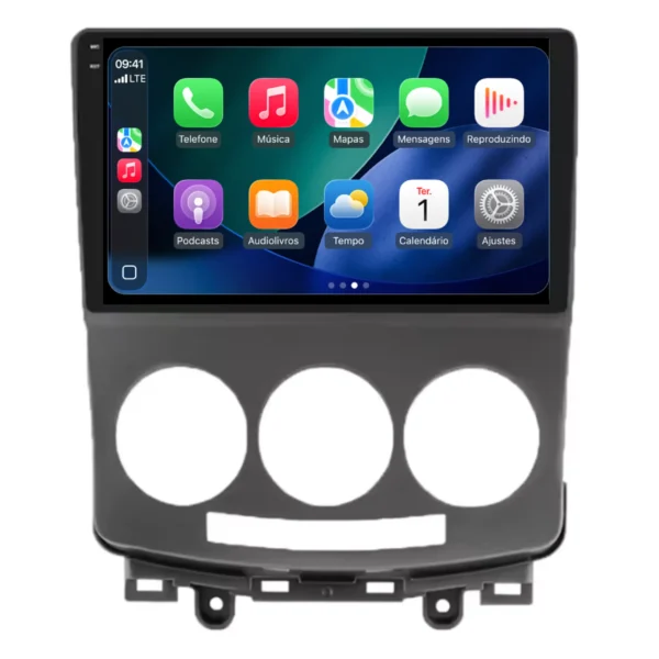 Auto-rádio Android para Mazda 5 (2005-2010) com Apple CarPlay e Android Auto Sem Fios – Ecrã HD 9"