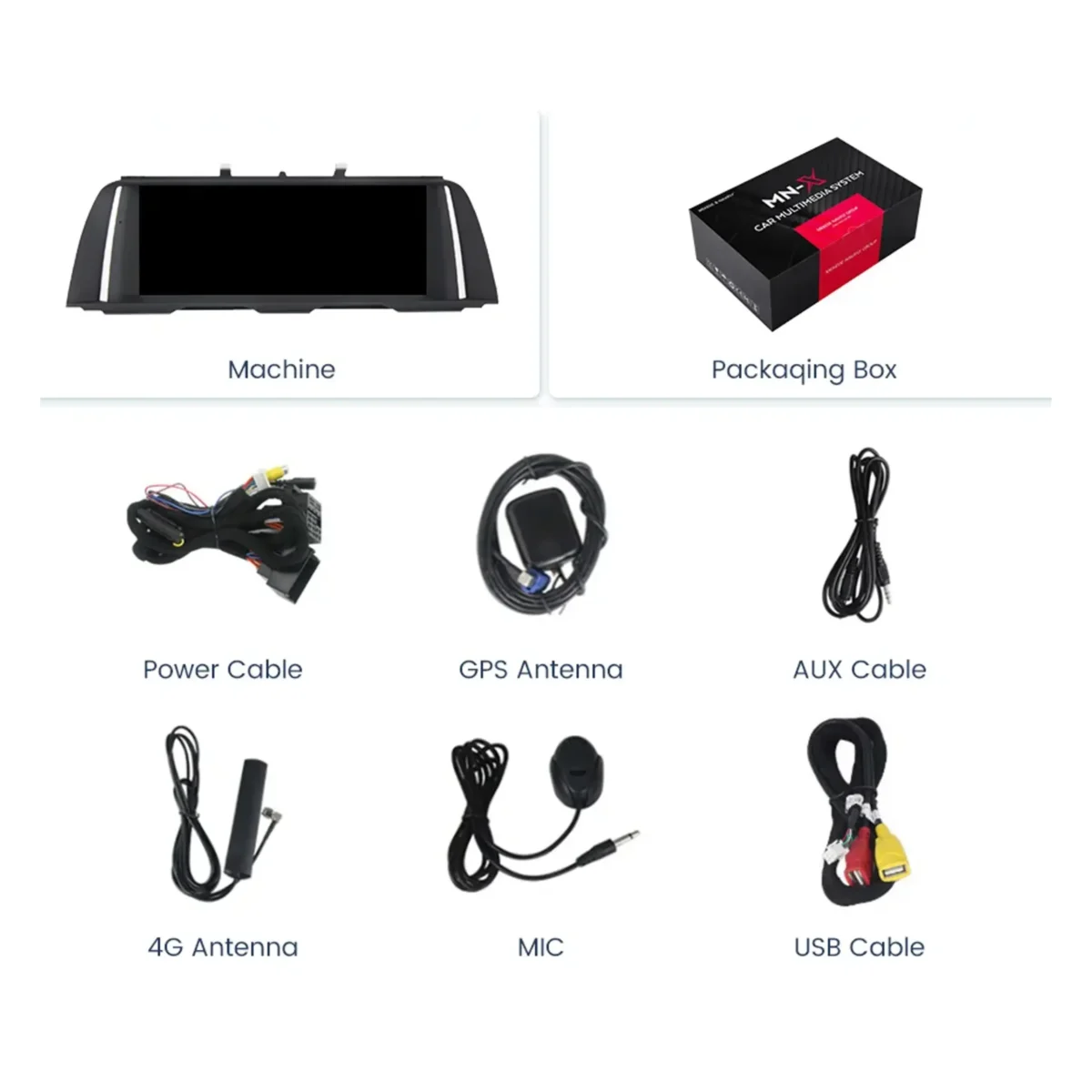 lista do pacote radio android bmw serie 5 f10