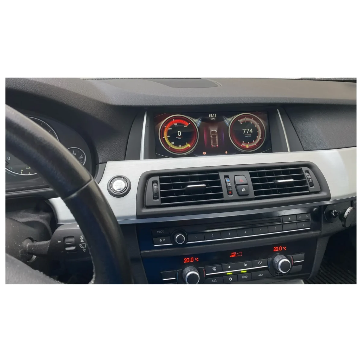 tela inicial android bmw serie 5 f10