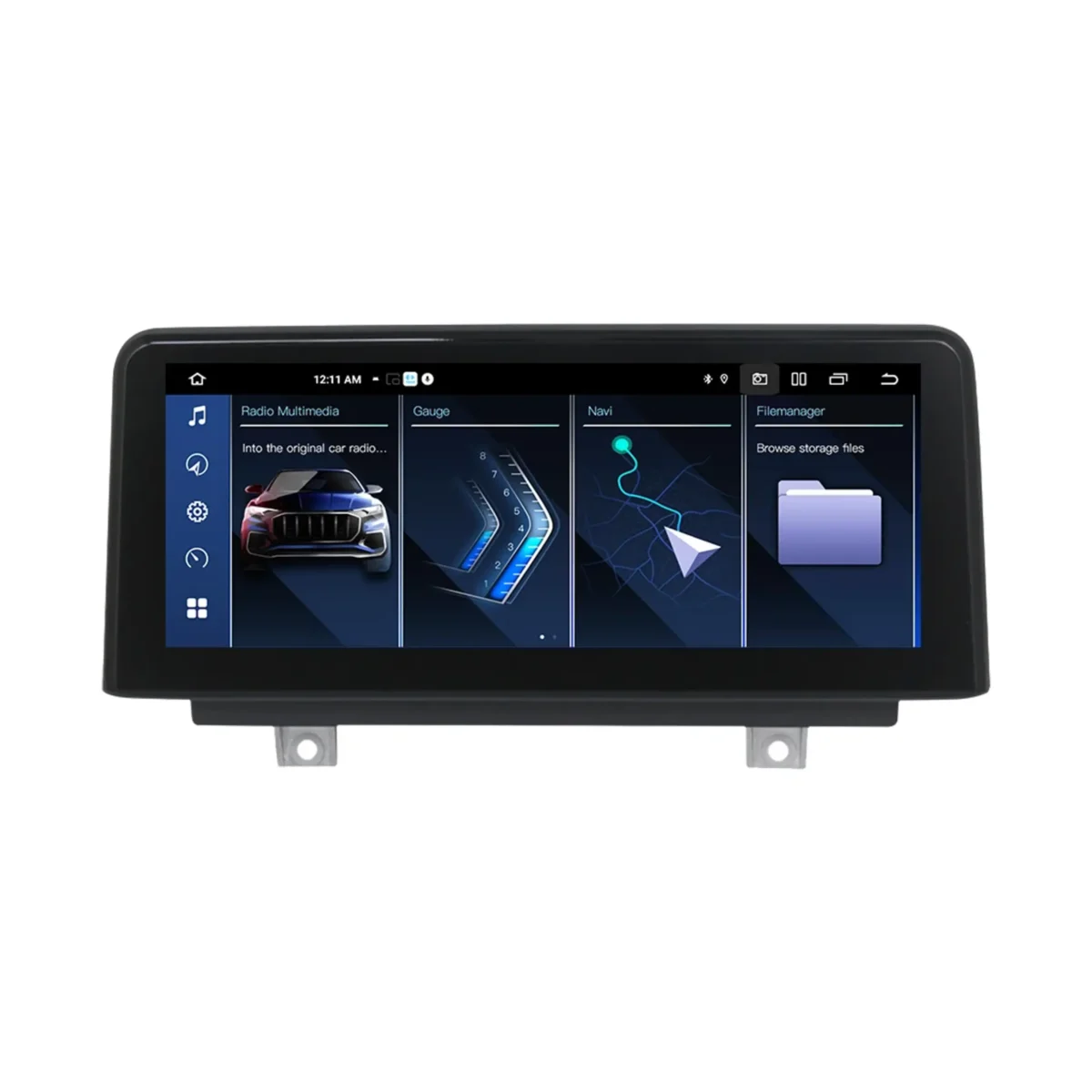 Autorrádio Android 14 para BMW Série 3 e Série 4 com ecrã 10,25 polegadas e CarPlay