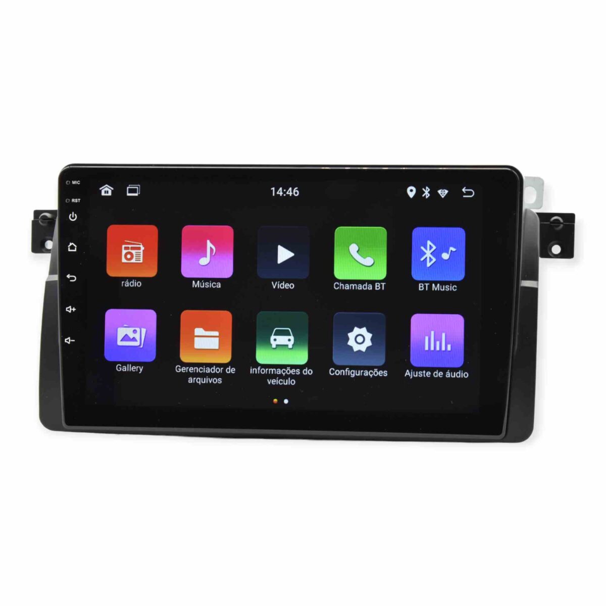 9 polegadas auto radio para bmw e46 android carplay android auto