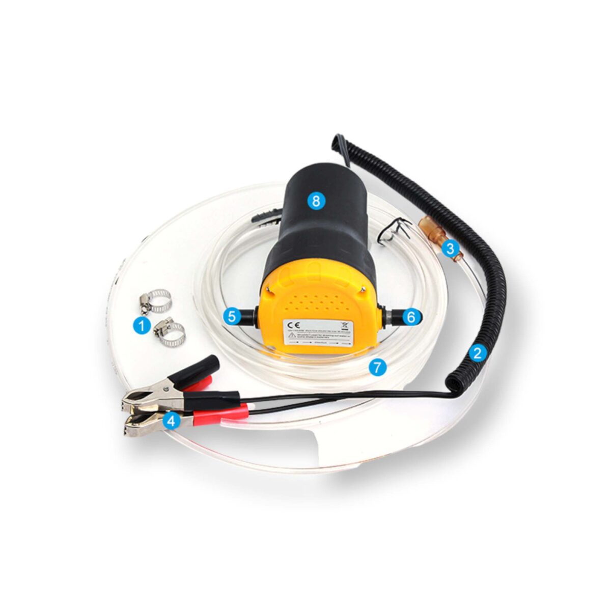 Bomba extração de óleo elétrica - Bomba de sucção 12V — imagem 3
