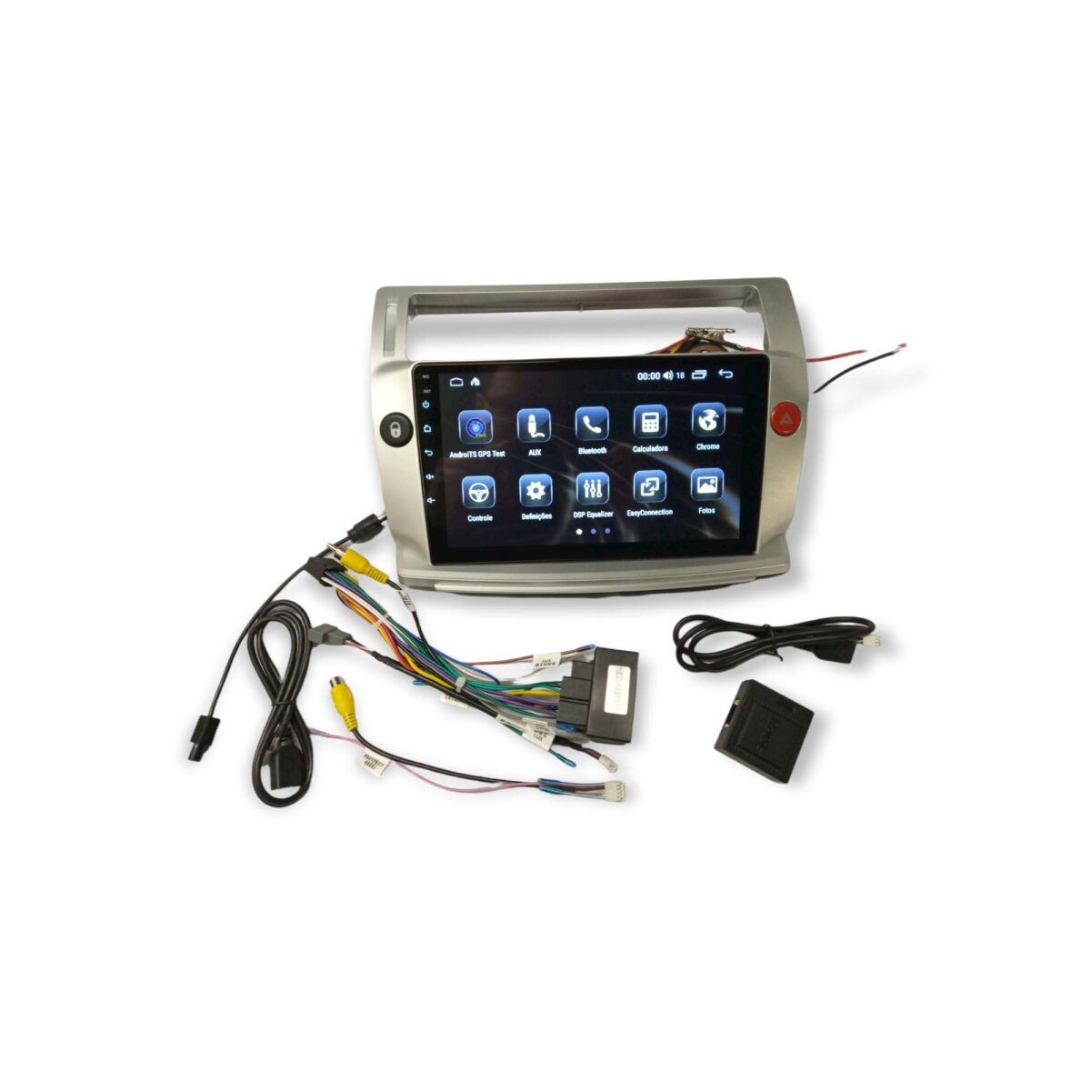 Citroen C4  Rádio 2 DIN Android 10 – GPS WIFI — imagem 10