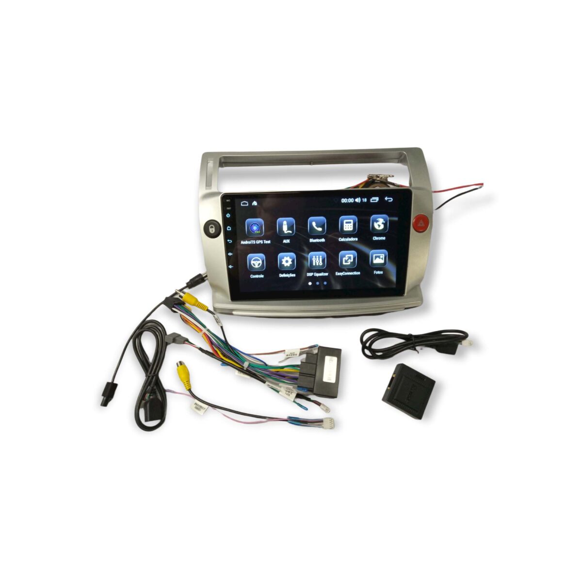 Citroen C4  Rádio 2 DIN Android 10 – GPS WIFI — imagem 11