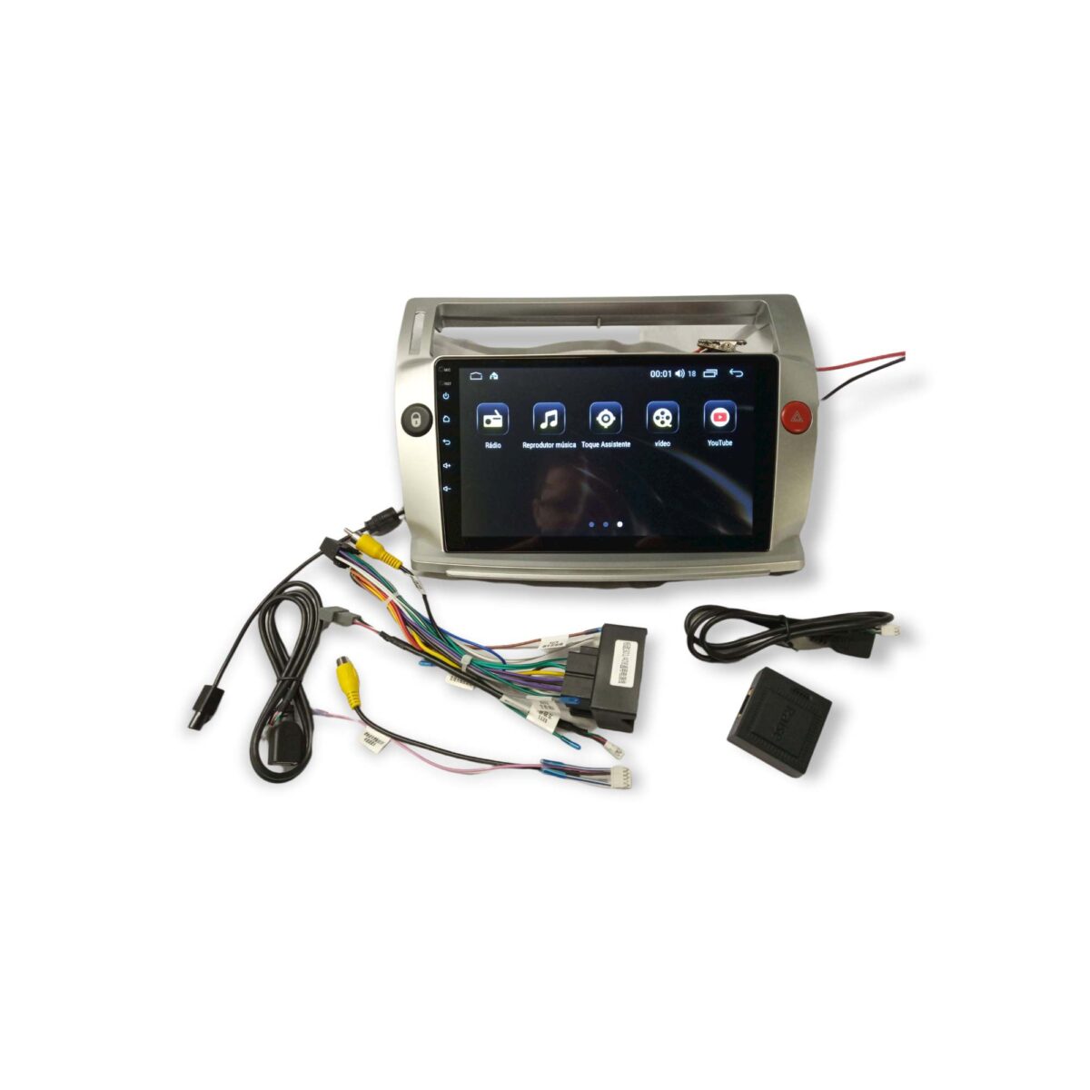 Citroen C4  Rádio 2 DIN Android 10 – GPS WIFI — imagem 12