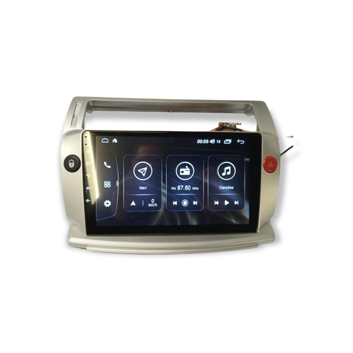 Citroen C4  Rádio 2 DIN Android 10 – GPS WIFI — imagem 2