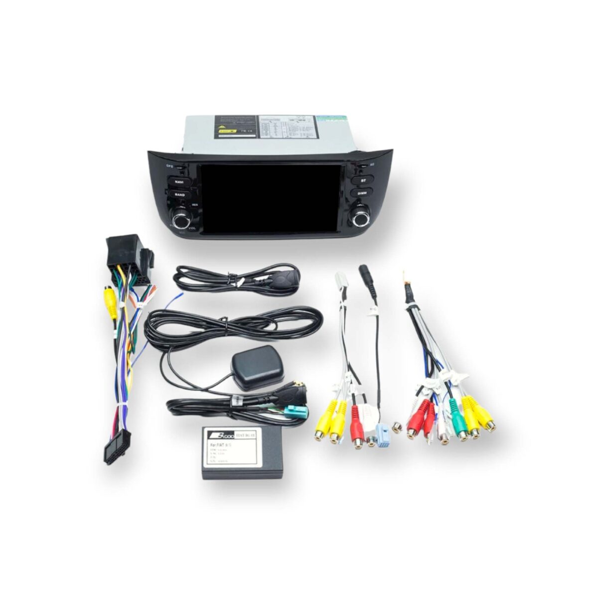 Fiat Punto EVO Grande Punto Rádio 2 DIN Android 13 – GPS WIFI CarPlay — imagem 2