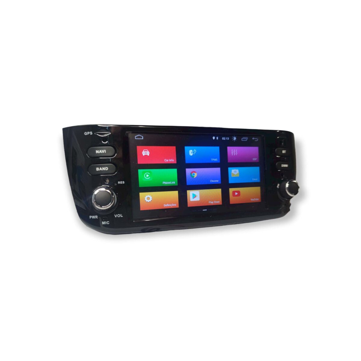 Fiat Punto EVO Grande Punto Rádio 2 DIN Android 13 – GPS WIFI CarPlay — imagem 6