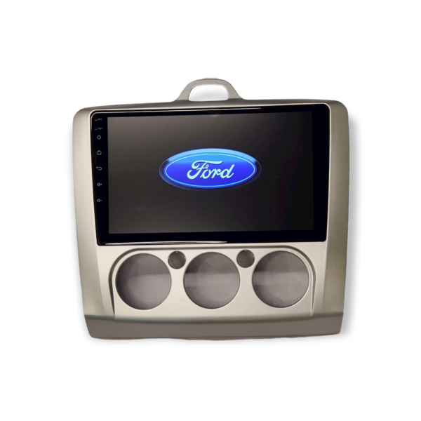 Ford Focus Rádio Android com moldura A/C Manual