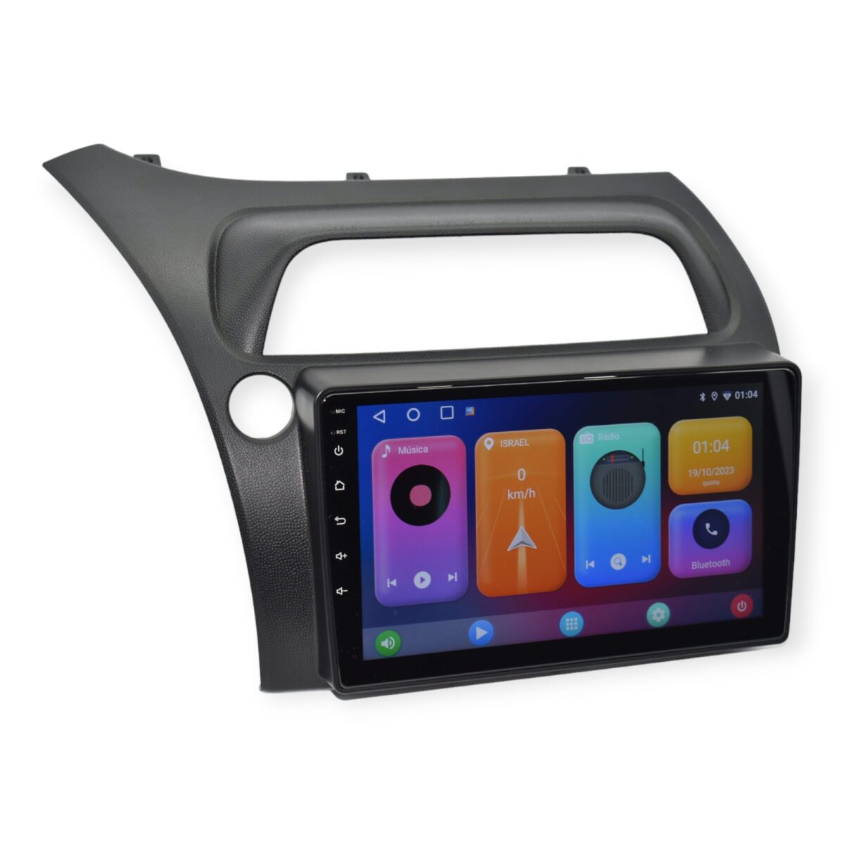 rádio 2 din android honda civic hatchback