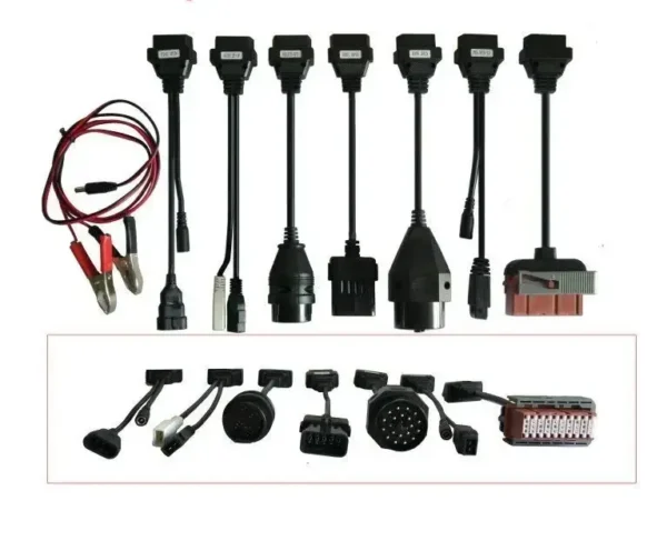 Kit de Adaptadores OBD1 para OBD2 (8 Peças) – Ligeiros