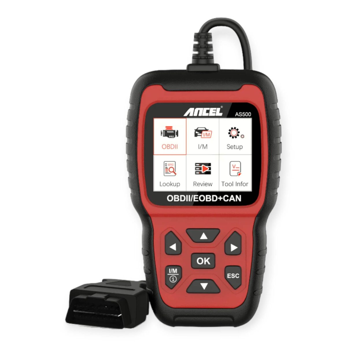 Diagnóstico EOBD Ancel AS500