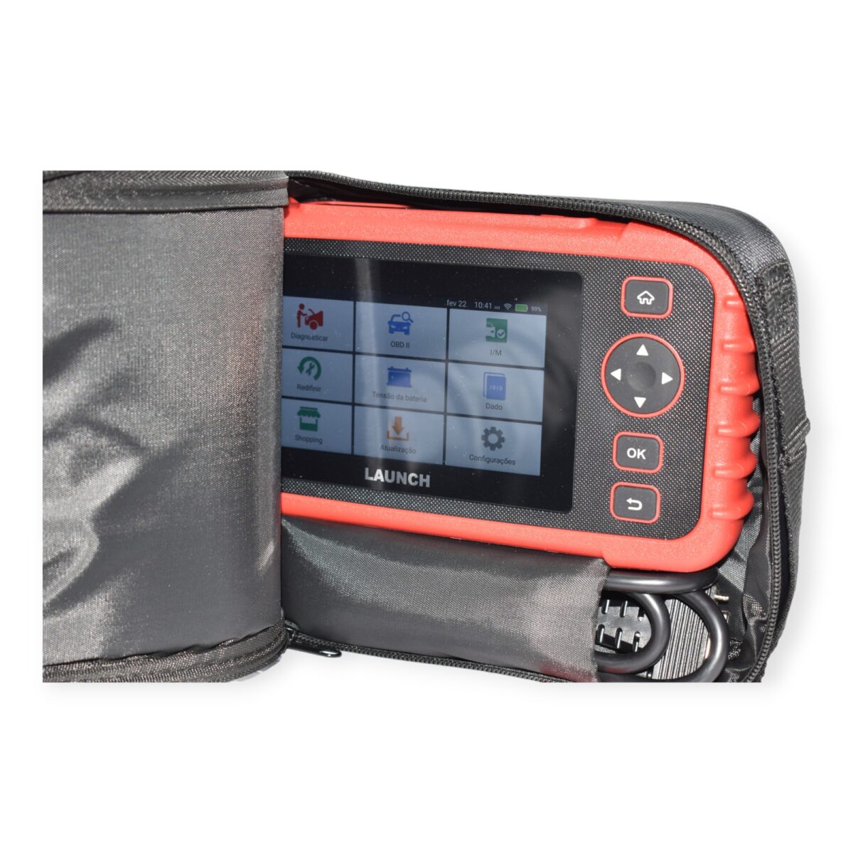 estojo OBD LAUNCH CRP123X