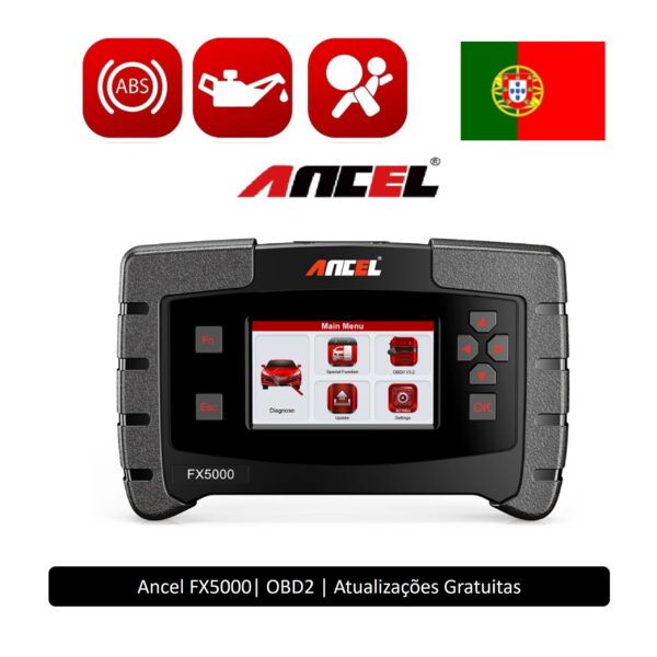 Máquina de Diagnóstico OBD Profissional - Ancel FX5000