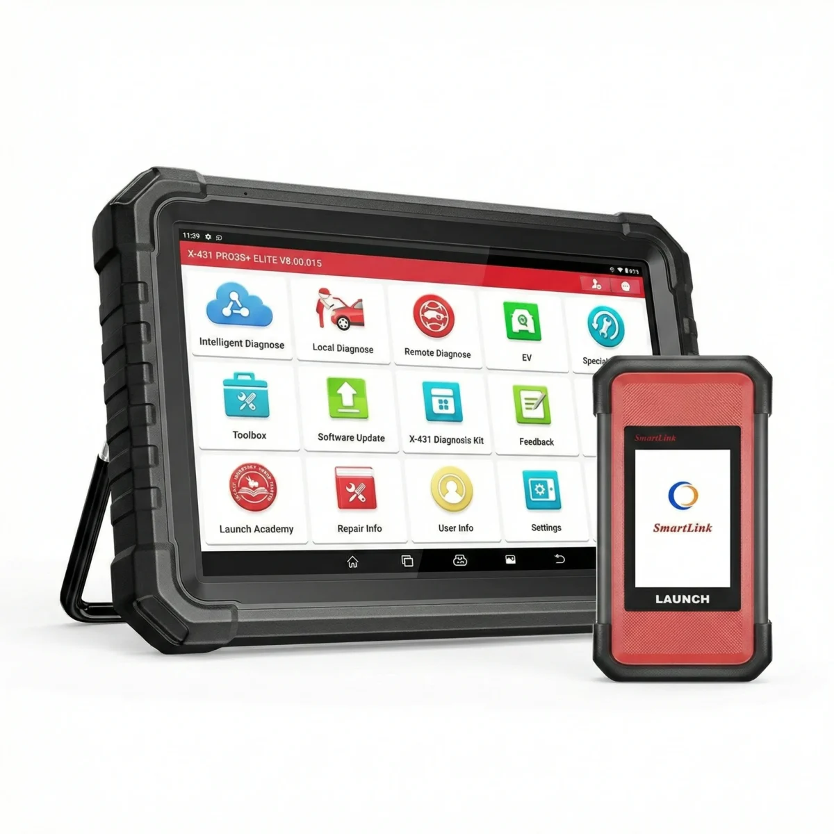 Máquina de Diagnóstico para Camiões, Tratores e Auto: Launch X431 PRO3S+ V5.0 SmartLink HD
