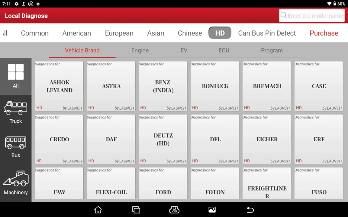 pesados LAUNCH X431 PRO3S+ SMARTLINK HD