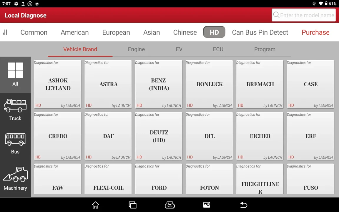 tratores LAUNCH X431 PRO3S+ SMARTLINK HD