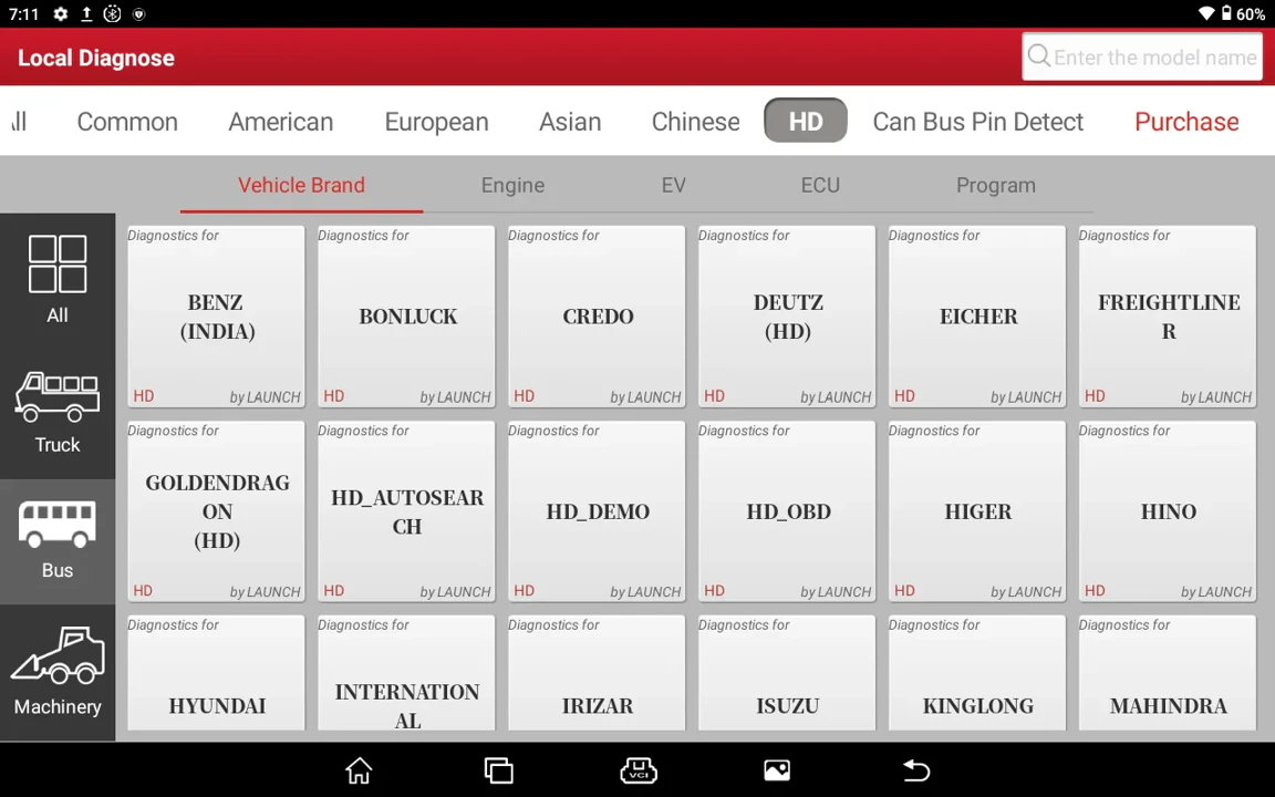 compatibilidade LAUNCH X431 PRO3S+ SMARTLINK HD