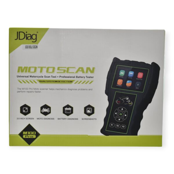 Máquina de Diagnóstico para Mota – Diagnóstico profissional moto OBD com Kit de Cabos