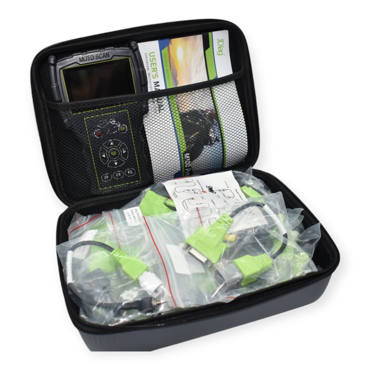 Máquina de Diagnóstico para Mota – Diagnóstico profissional moto OBD com Kit de Cabos — imagem 22