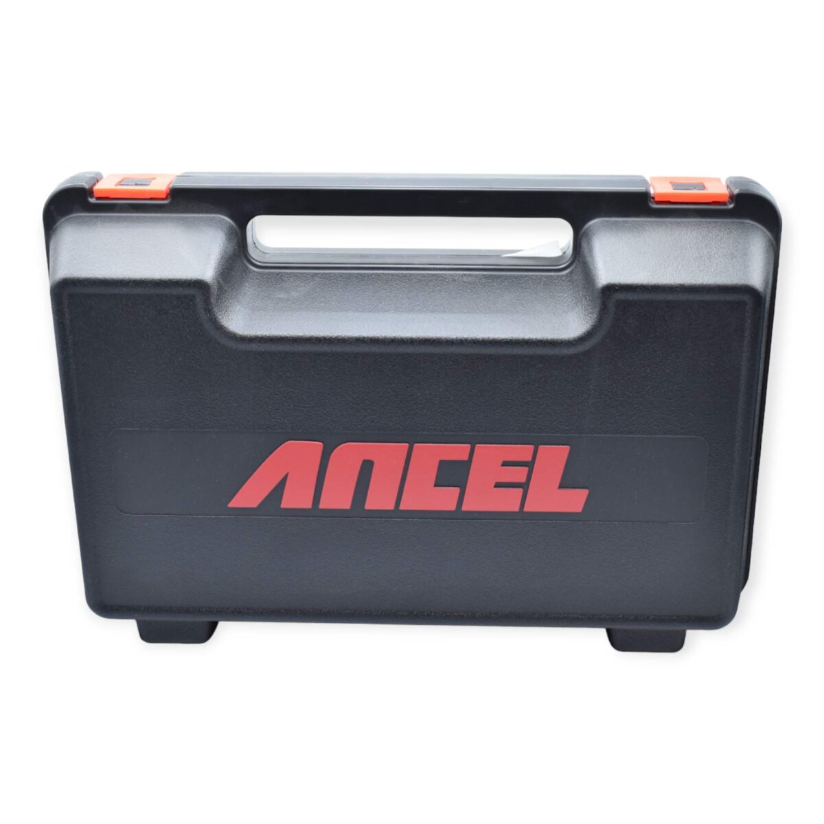 Kit de diagnóstico automotivo Ancel DS600 da PLAYTEK, incluindo tablet, cabos e adaptadores, para diagnóstico e manutenção abrangente de diversos sistemas do veículo, compatível com várias marcas e modelos.