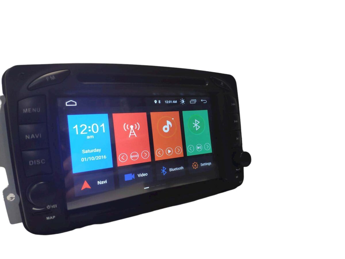 Mercedes W209 Auto rádio 2 DIN Android - w203 w209 — imagem 13