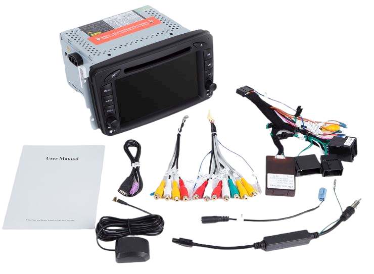 Mercedes W209 Auto rádio 2 DIN Android - w203 w209 — imagem 6