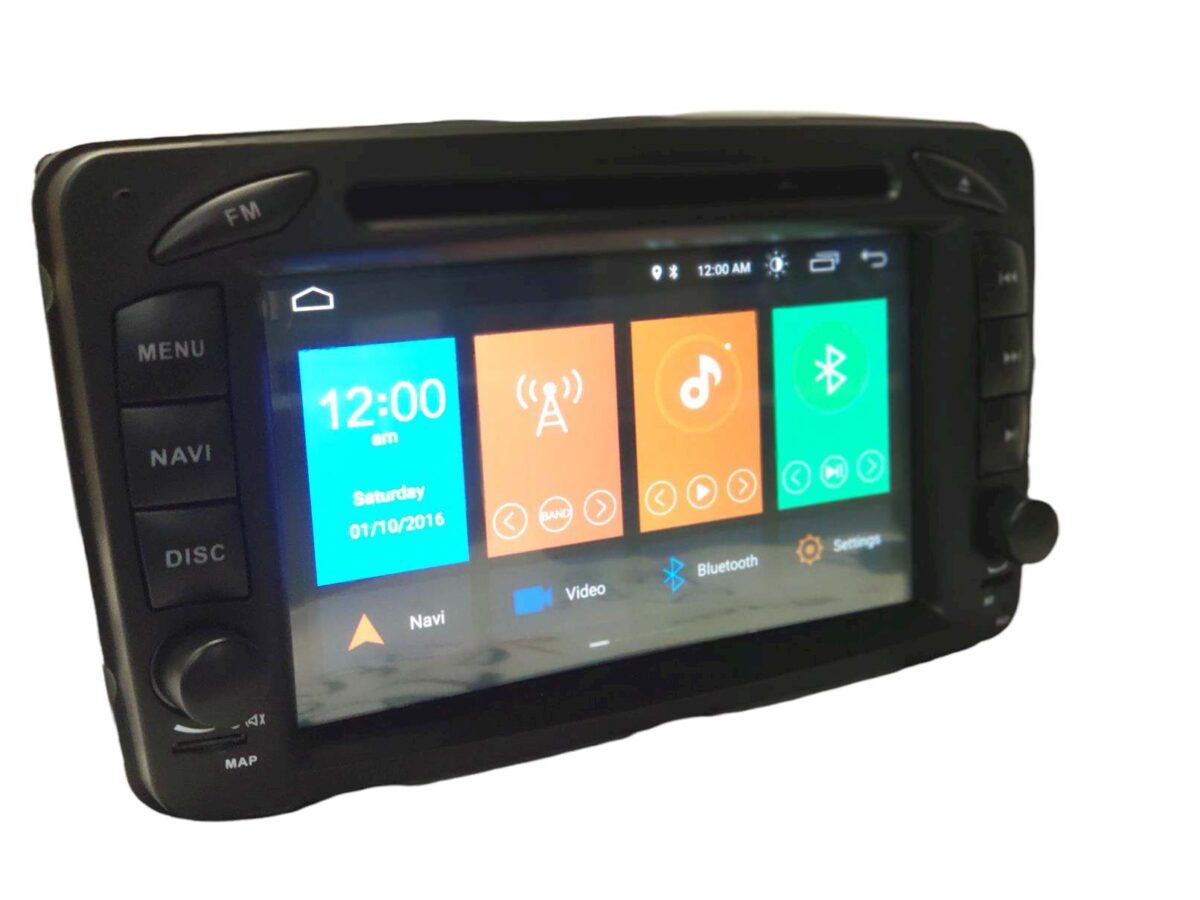 Mercedes W209 Auto rádio 2 DIN Android - w203 w209 — imagem 9