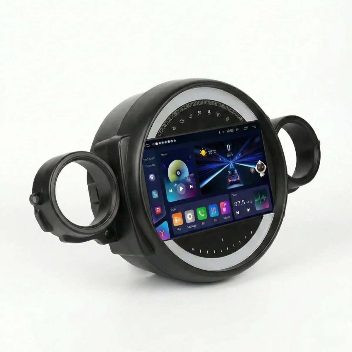 Mini Cooper R56 R55 R57 Rádio Android | Wireless CarPlay & Android Auto — imagem 3