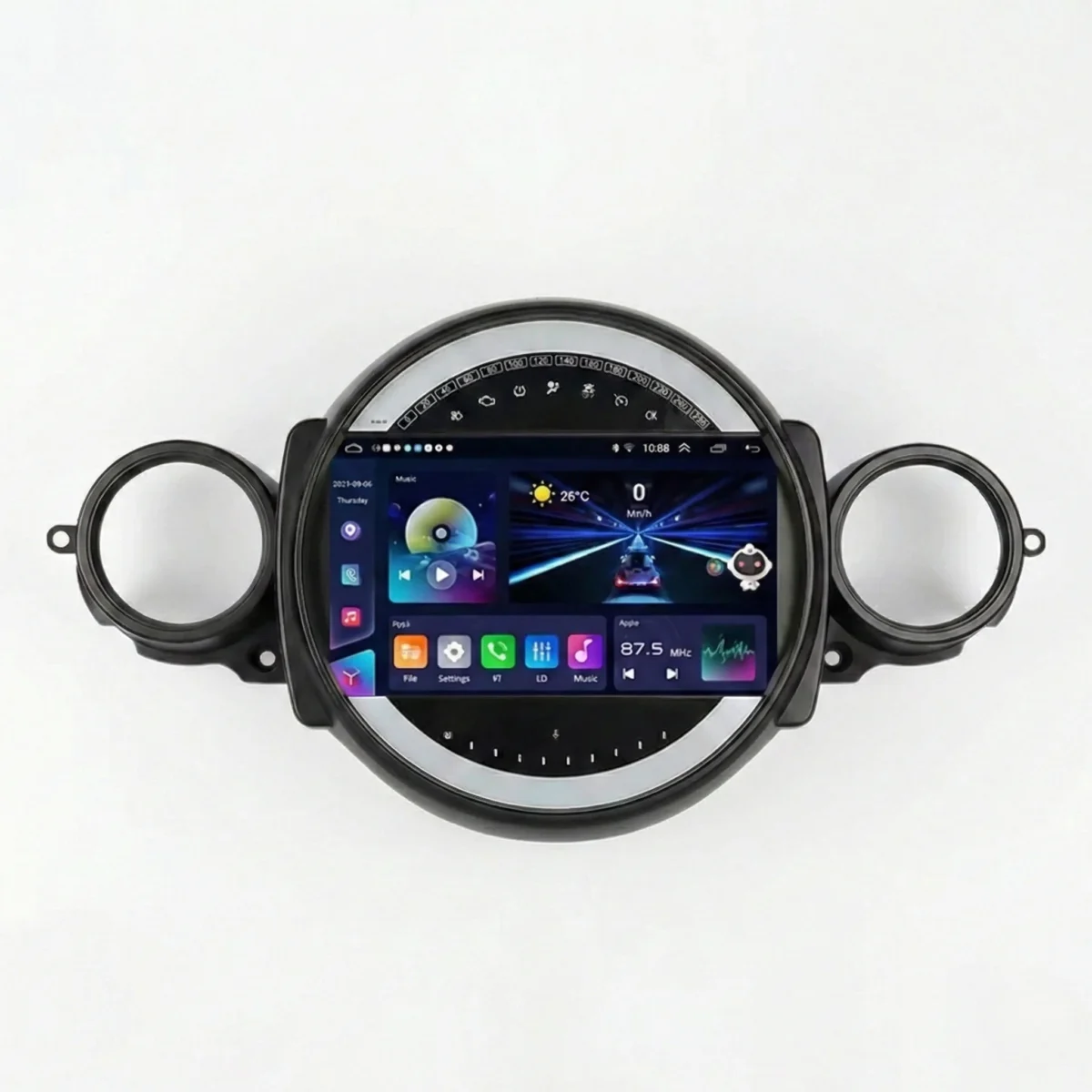 Mini Cooper R56 R55 R57 Rádio Android | Wireless CarPlay & Android Auto — imagem 4
