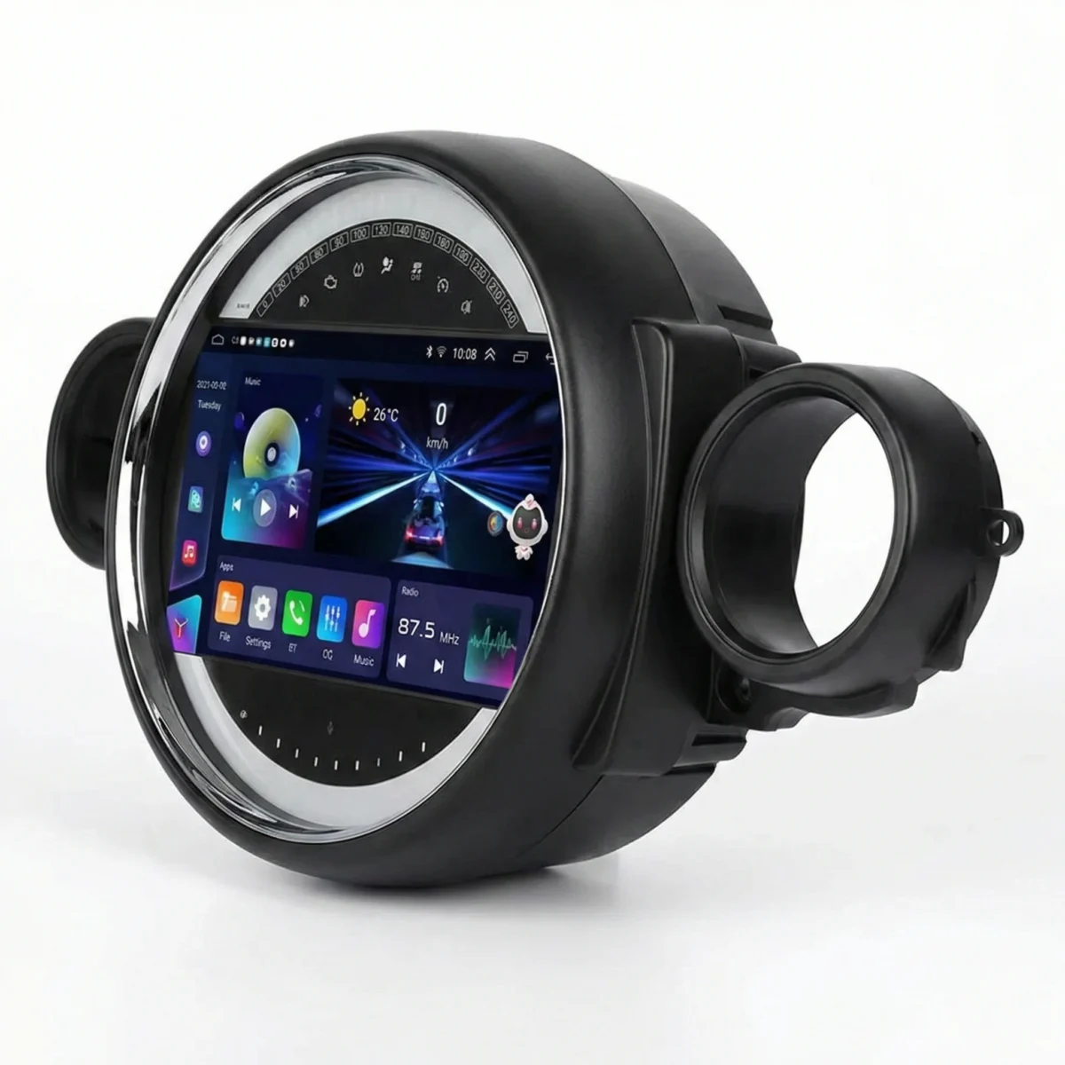 Mini Cooper R56 R55 R57 Rádio Android | Wireless CarPlay & Android Auto — imagem 5